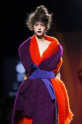 Madrid Fashion Week - Ulises Merida Modenschau Model bei der Ulises Merida Fashion Show auf der Mercedes-Benz Fashion Week Madrid Autumn Winter 2017. Madrid, 19.02.2017 Ulises Merida Model  Foto:xDyDxFotografosx xFuturexImage
