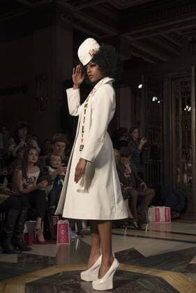 United Kingdom: London Fashion Week Pam Hogg Fashion Show Pam Hogg s fashion show AW17 at London Fashion Scout. Pam Hogg is an iconic British fashion designer, in the fashion since the early 80s.  AlbertoxPezzali