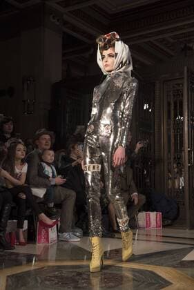 United Kingdom: London Fashion Week Pam Hogg Fashion Show Pam Hogg s fashion show AW17 at London Fashion Scout. Pam Hogg is an iconic British fashion designer, in the fashion since the early 80s.  AlbertoxPezzali