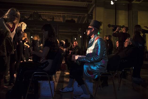 United Kingdom: London Fashion Week Pam Hogg Fashion Show Pam Hogg s fashion show AW17 at London Fashion Scout. Pam Hogg is an iconic British fashion designer, in the fashion since the early 80s.  AlbertoxPezzali