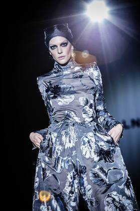 Model bei der Malne Fashion Show auf der Mercedes-Benz Fashion Week Madrid Autumn Winter 2017. Madrid, 19.02.2017 Malne Model  Foto:xDyDxFotografosx xFuturexImage