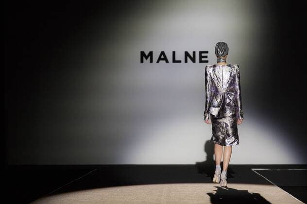 Model bei der Malne Fashion Show auf der Mercedes-Benz Fashion Week Madrid Autumn Winter 2017. Madrid, 19.02.2017 Malne Model  Foto:xDyDxFotografosx xFuturexImage