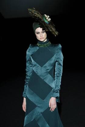 February 19, 2017 - Madrid, Spain - A model walks the runway at the MALNE show during the Mercedes-Benz Madrid Fashion Week Autumn Winter 2017 2018 at IFEMA on February 19, 2017 in Madrid, Spain Madrid Spain  - ZUMAn230 20170219_zaa_n230_393 Copyright: xOscarxGonzalezx