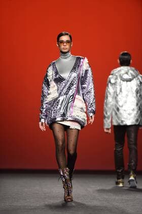 Madrid Fashion Week - Custo Modenschau Desfile de Custo Barcelona en la Mercedes Benz Fashion Week Madrid 2017. 588 DiegoxPuerta Cordon Press Custo Barcelona fashion show at Mercedes Benz Fashion Week Madrid 2017. Cordon Press  DiegoxPuerta