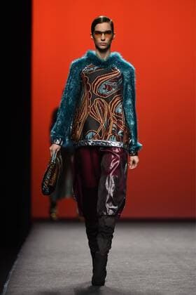 Madrid Fashion Week - Custo Modenschau Desfile de Custo Barcelona en la Mercedes Benz Fashion Week Madrid 2017. 588 DiegoxPuerta Cordon Press Custo Barcelona fashion show at Mercedes Benz Fashion Week Madrid 2017. Cordon Press  DiegoxPuerta