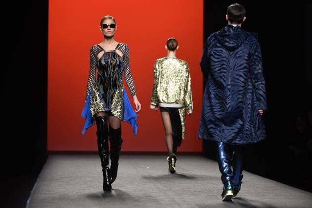 Madrid Fashion Week - Custo Modenschau Desfile de Custo Barcelona en la Mercedes Benz Fashion Week Madrid 2017. 588 DiegoxPuerta Cordon Press Custo Barcelona fashion show at Mercedes Benz Fashion Week Madrid 2017. Cordon Press  DiegoxPuerta