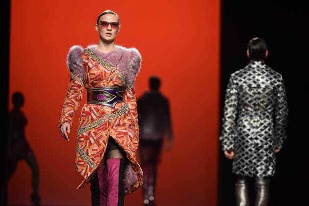 Desfile de Custo Barcelona en la Mercedes Benz Fashion Week Madrid 2017. 588 DiegoxPuerta Cordon Press Custo Barcelona fashion show at Mercedes Benz Fashion Week Madrid 2017. Cordon Press  DiegoxPuerta