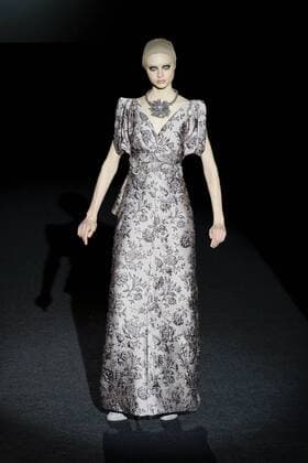 February 19, 2017 - Madrid, Spain - A model walks the runway at the MALNE show during the Mercedes-Benz Madrid Fashion Week Autumn Winter 2017 2018 at IFEMA on February 19, 2017 in Madrid, Spain Madrid Spain  - ZUMAn230 20170219_zaa_n230_398 Copyright: xOscarxGonzalezx