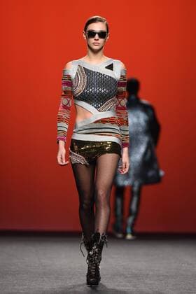 Desfile de Custo Barcelona en la Mercedes Benz Fashion Week Madrid 2017. 588 DiegoxPuerta Cordon Press Custo Barcelona fashion show at Mercedes Benz Fashion Week Madrid 2017. Cordon Press  DiegoxPuerta