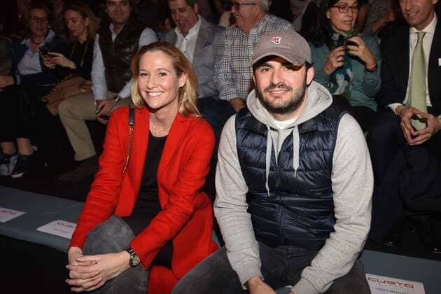 Fiona Ferrer y Emiliano Suarez - Desfile de Custo Barcelona en la Mercedes Benz Fashion Week Madrid 2017. 588 DiegoxPuerta Cordon Press Fiona Ferrer and Emiliano Suarez at the front row of Custo Barcelona fashion show at Mercedes Benz Fashion Week Madrid 2017. Cordon Press  DiegoxPuerta