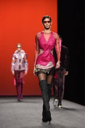 Desfile de Custo Barcelona en la Mercedes Benz Fashion Week Madrid 2017. 588 DiegoxPuerta Cordon Press Custo Barcelona fashion show at Mercedes Benz Fashion Week Madrid 2017. Cordon Press  DiegoxPuerta