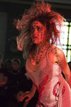 London, UK. 19 February 2017. Haluminous presentation at Fashion Scout during London Fashion Week. Haluminous, Fashion Scout, London Fashion Week, London, UK 
