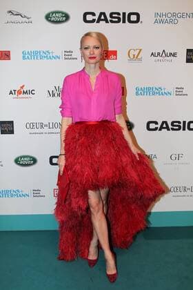 Franziska Knuppe, Inhorgenta Award 2017 im Postpalast in Muenchen am 19.02.2017