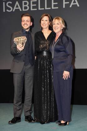 Alexandre Mössner, Anja Heiden und Isabelle Mössner bei der Verleihung des Inhorgenta Award 2017 im Postpalast. München, 19.02.2017 Foto:xP.xSchönbergerx xFuturexImage