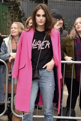 Charlotte Wiggins bei der Topshop Unique AW17 Fashion Show auf der London Fashion Week AW17 in der Tate Modern. London, 19.02.2017 Charlotte Wiggins  Foto:xS.xVasx xFuturexImage