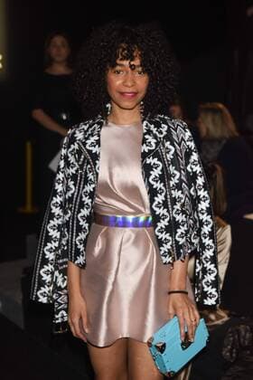 Montse Pla en el front row del desfile de The 2nd Skin Co. en la Mercedes Benz Fashion Week Madrid 2017. 588 Diego Puerta Cordon Press Montse Pla at the front row of the The 2nd Skin Co. fashion show at Mercedes Benz Fashion Week Madrid 2017. Cordon Press  DiegoxPuerta