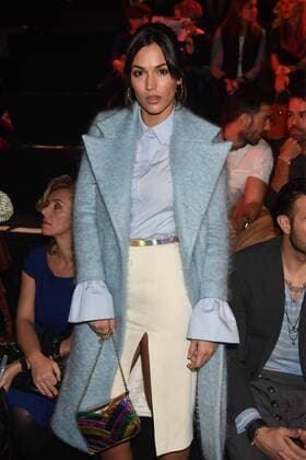 Michelle Calvo en el front row del desfile de The 2nd Skin Co. en la Mercedes Benz Fashion Week Madrid 2017. 588 Diego Puerta Cordon Press Michelle Calvo at the front row of the The 2nd Skin Co. fashion show at Mercedes Benz Fashion Week Madrid 2017. Cordon Press  DiegoxPuerta