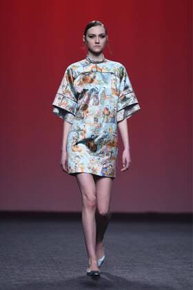 Desfile de The 2nd Skin Co. en la Mercedes Benz Fashion Week Madrid 2017. 588 Diego Puerta Cordon Press The 2nd Skin Co. fashion show at Mercedes Benz Fashion Week Madrid 2017. Cordon Press  DiegoxPuerta