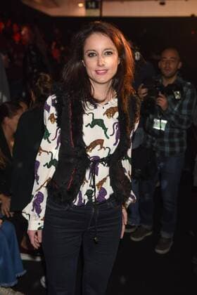Andrea Levy en el front row del Desfile de Alvarno en la Mercedes Benz Fashion Week Madrid 2017. 588 Diego Puerta Cordon Press Andrea Levy at the front row of Alvarno fashion show at Mercedes Benz Fashion Week Madrid 2017. Cordon Press  DiegoxPuerta