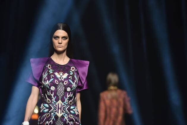 Desfile de Alvarno en la Mercedes Benz Fashion Week Madrid 2017. 588 Diego Puerta Cordon Press Alvarno fashion show at Mercedes Benz Fashion Week Madrid 2017. Cordon Press  DiegoxPuerta