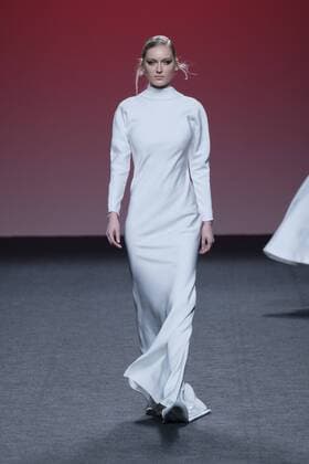 February 20, 2017 - Madrid, Spain - A model walks the runway at the THE 2ND SKIN CO show during the Mercedes-Benz Madrid Fashion Week Autumn Winter 2017 2018 at IFEMA on February 20, 2017 in Madrid, Spain Madrid Spain  - ZUMAn230 20170220_zaa_n230_103 Copyright: xOscarxGonzalezx