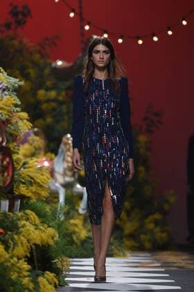 Jorge Vazquez fashion show at Mercedes Benz Fashion Week Madrid 2017.  DiegoxPuerta