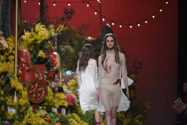 Jorge Vazquez fashion show at Mercedes Benz Fashion Week Madrid 2017.  DiegoxPuerta