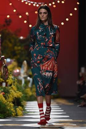 Jorge Vazquez fashion show at Mercedes Benz Fashion Week Madrid 2017.  DiegoxPuerta