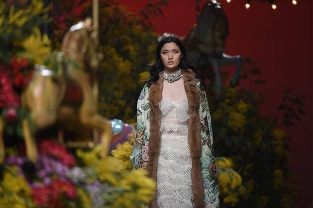 Jorge Vazquez fashion show at Mercedes Benz Fashion Week Madrid 2017.  DiegoxPuerta