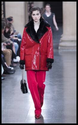 . 20 02 2017. London, United Kingdom. Christopher Kane show on day four of London Fashion Week for Autumn Winter 2017 .  xStephenxLockx xi-Imagesx IIM-14444-0016