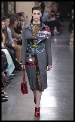 . 20 02 2017. London, United Kingdom. Christopher Kane show on day four of London Fashion Week for Autumn Winter 2017 .  xStephenxLockx xi-Imagesx IIM-14444-0022