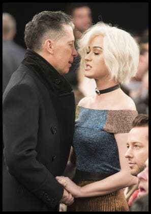 . 20 02 2017. London, United Kingdom. Katy Perry at the Christopher Kane show on day four of London Fashion Week for Autumn Winter 2017 .  xStephenxLockx xi-Imagesx IIM-14444-0031