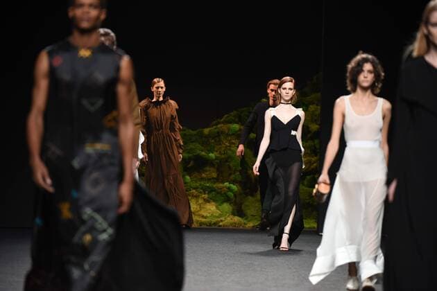 Mercedes Benz Fashion Week in Madrid - Modenschau Oliva -  DiegoxPuerta