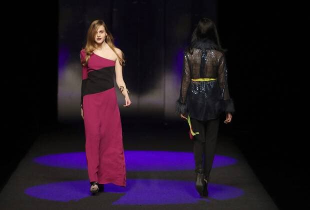 Models take to the catwalk with the desings for the 2017 2018 fall-winter collection s creation by Esther Noriega during a fashion show held as part of Mercedes Benz Fashion Week in Madrid, Spain, 20 February 2017. The Mercedes-Benz Fashion Week Madrid runs from 16 to 21 February. Mercedes Benz Fashion Week Madrid !ACHTUNG: NUR REDAKTIONELLE NUTZUNG!  Copyright: xJJxGUILLENx 20170220-636232217846604279