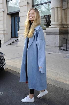 Milan Romee Strijd arrive at your hotel  Copyright: xLivioxValeriox xIPAx xLivioxValeriox