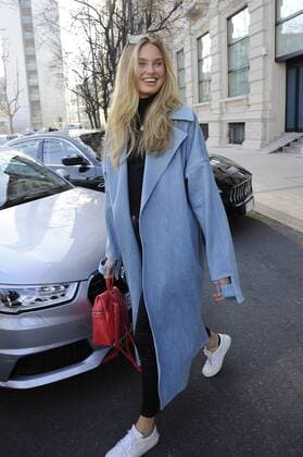 Milan Romee Strijd arrive at your hotel  Copyright: xLivioxValeriox xIPAx xLivioxValeriox