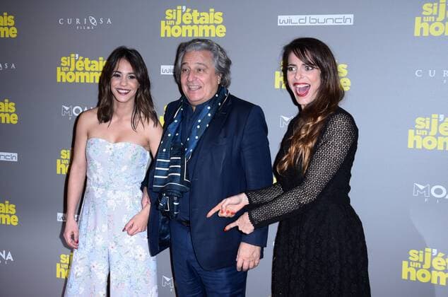 Audrey Dana - Christian Clavier - Alice Belaidi CELEBRITES : Avant premiere du film SI J ETAIS UN HOMME - Paris - 21 02 2017 FedericoPestellini Panoramic 