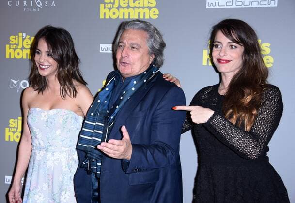 Audrey Dana - Christian Clavier - Alice Belaidi CELEBRITES : Avant premiere du film SI J ETAIS UN HOMME - Paris - 21 02 2017 FedericoPestellini Panoramic 