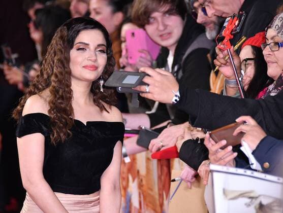 . 21 02 2017. London, United Kingdom. Armeena Khan attends Viceroy s House UK film premiere. Historical drama following the lives of the 500 servants who lived downstairs in Lord Mountbatten s house in India, while the British rulers resided upstairs, at Curzon Mayfair, London.  xNilsxJorgensenx xi-Imagesx IIM-14461-0036