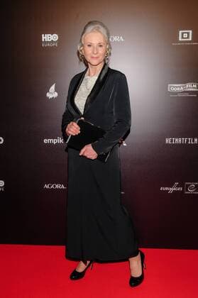 Premiere of Agnieszka Holland s thriller Pokot (Spoor) in Warsaw Premiere of the winner of the Silver Bear Alfred Bauer prize at the Berlin Film Festival the newest Agnieszka Holland s thriller Pokot (Spoor) on February 21, 2017 in Warsaw, Poland. in the picture: Agnieszka Mandat EN_01246634_0006 