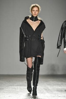 Mailand Fashion Week - Grinko Milan woman s Fashion Week Fall Winter 2017 2018. Milano Moda donna , autunno inverno 2017 2018 .Grinko Fashion Show. Pictured: model  Copyright: xRiccardoxGiordanoxSickix xIPAx xFotosickix