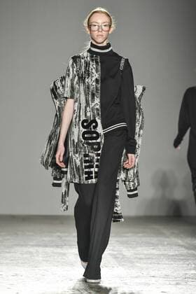 Mailand Fashion Week - Grinko Milan woman s Fashion Week Fall Winter 2017 2018. Milano Moda donna , autunno inverno 2017 2018 .Grinko Fashion Show. Pictured: model  Copyright: xRiccardoxGiordanoxSickix xIPAx xFotosickix