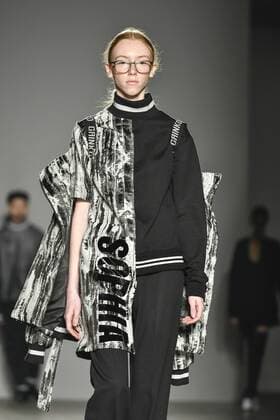 Mailand Fashion Week - Grinko Milan woman s Fashion Week Fall Winter 2017 2018. Milano Moda donna , autunno inverno 2017 2018 .Grinko Fashion Show. Pictured: model  Copyright: xRiccardoxGiordanoxSickix xIPAx xFotosickix