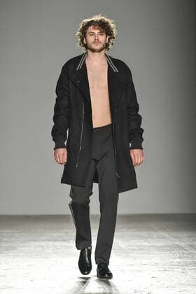 Mailand Fashion Week - Grinko Milan woman s Fashion Week Fall Winter 2017 2018. Milano Moda donna , autunno inverno 2017 2018 .Grinko Fashion Show. Pictured: model  Copyright: xRiccardoxGiordanoxSickix xIPAx xFotosickix