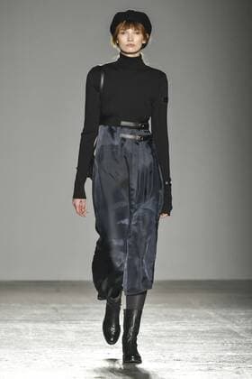 Milan woman s Fashion Week Fall Winter 2017 2018. Milano Moda donna , autunno inverno 2017 2018 .Grinko Fashion Show. Pictured: model  Copyright: xRiccardoxGiordanoxSickix xIPAx xFotosickix
