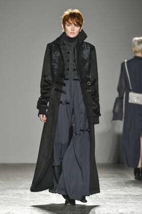 Milan woman s Fashion Week Fall Winter 2017 2018. Milano Moda donna , autunno inverno 2017 2018 .Grinko Fashion Show. Pictured: model  Copyright: xRiccardoxGiordanoxSickix xIPAx xFotosickix