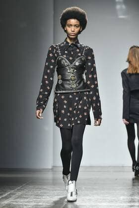 Milan woman s Fashion Week Fall Winter 2017 2018 - Fay Fashion Show. Pictured: MODEL  Copyright: xRiccardoxGiordanoxSickix xIPAx xFotosickix