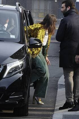 Milan Charlotte Casiraghi at the Gucci show during Milan Fashion Week  Copyright: xLivioxValeriox xIPAx xLivioxValeriox
