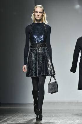 Milan woman s Fashion Week Fall Winter 2017 2018 - Fay Fashion Show. Pictured: MODEL  Copyright: xRiccardoxGiordanoxSickix xIPAx xFotosickix