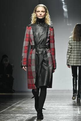 Milan woman s Fashion Week Fall Winter 2017 2018 - Fay Fashion Show. Pictured: MODEL  Copyright: xRiccardoxGiordanoxSickix xIPAx xFotosickix